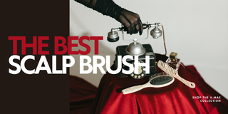 The best scalp brush by A.MAE collection showcasing the duo bush and comb combo