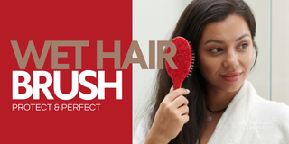 Wet hair brush, protect & perfect