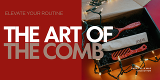 The art of the comb Headline, showcasing AMAE combs Christmas decorative