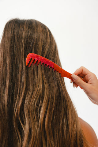 Scarlet Kiss Wide Tooth Comb